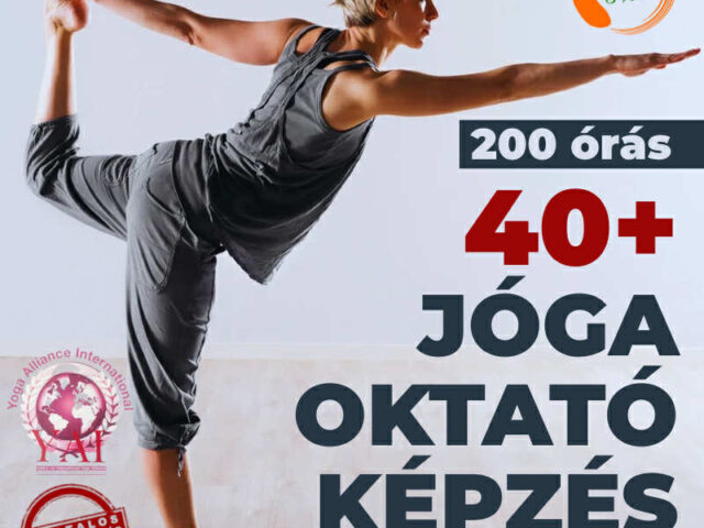 40 + Jógaoktató képzés Elevenyoga